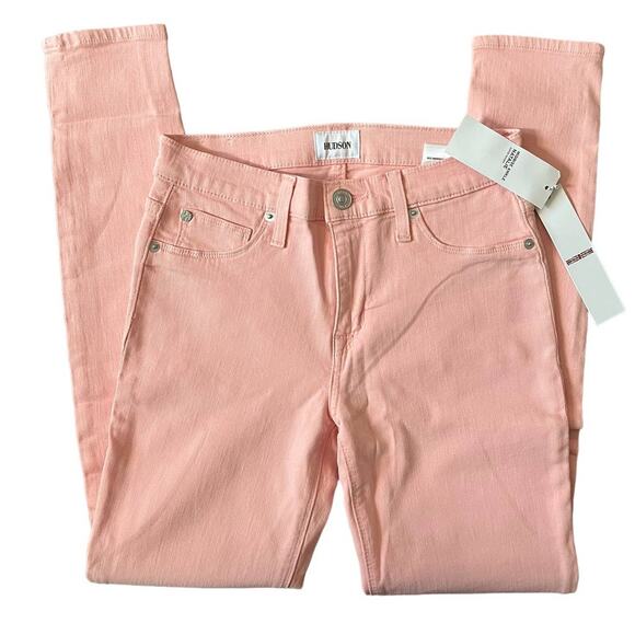 Hudson Jeans Denim - Hudson Jeans Natalie Baby soft pink Midrise Ankle Super Skinny 26 NWT